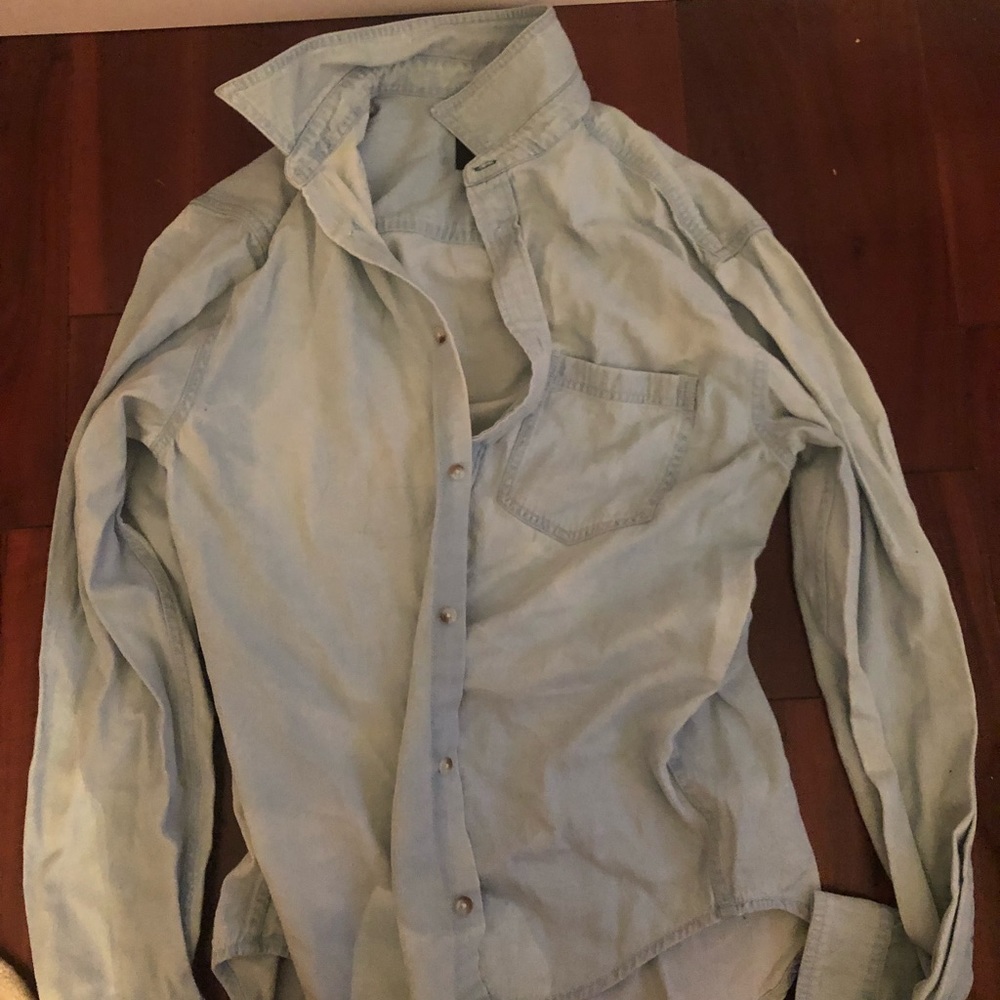 Never Worn Urban Outfitters Denim Button Down!